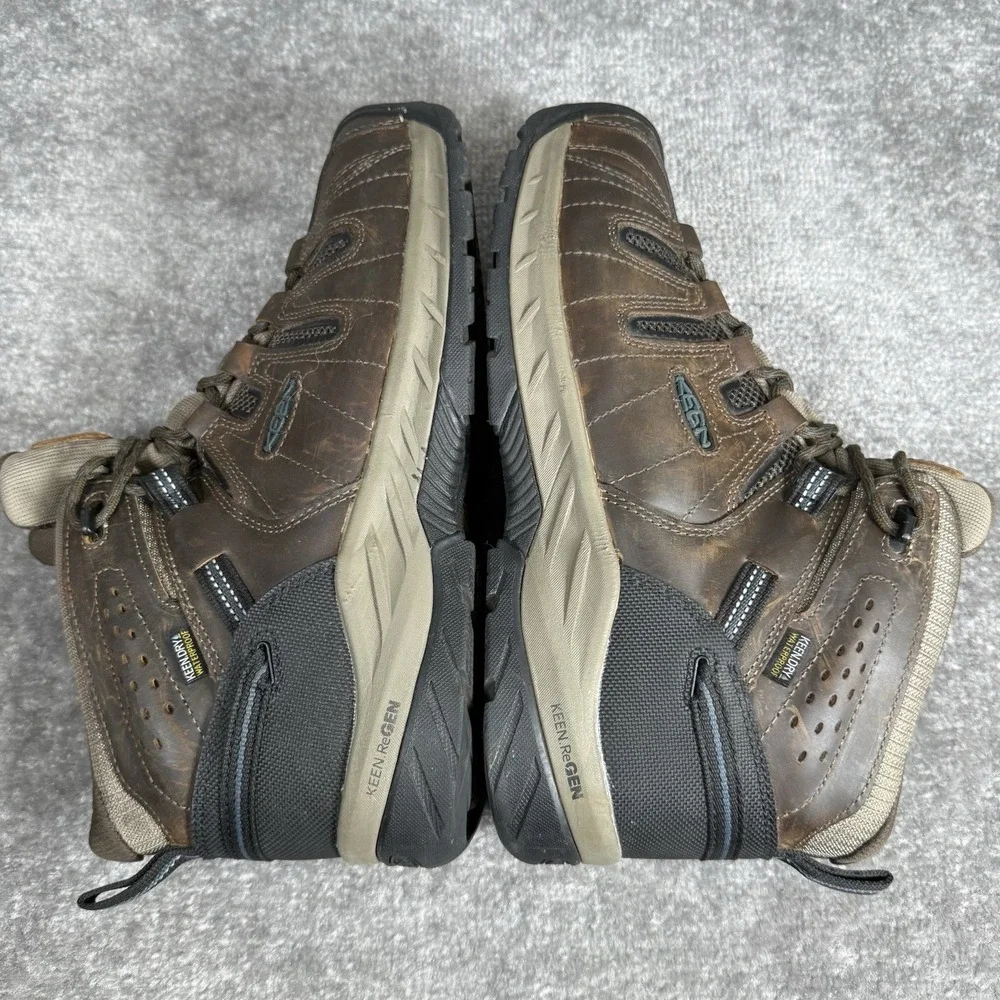 KEEN Utility Flint II Waterproof Steel Toe Work Boot Mens 12EE Lace Up Steel Toe